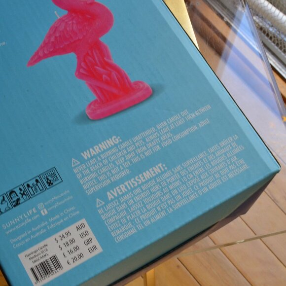 SunnyLife Flamingo Candle - Picture 8 of 10
